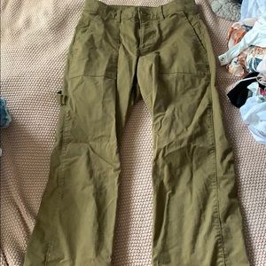 brown rustic cargo pants
